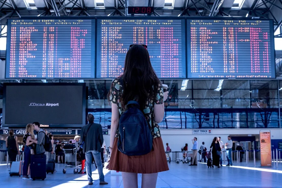 Tourism and hospitality analytics visual with AI-driven insights.